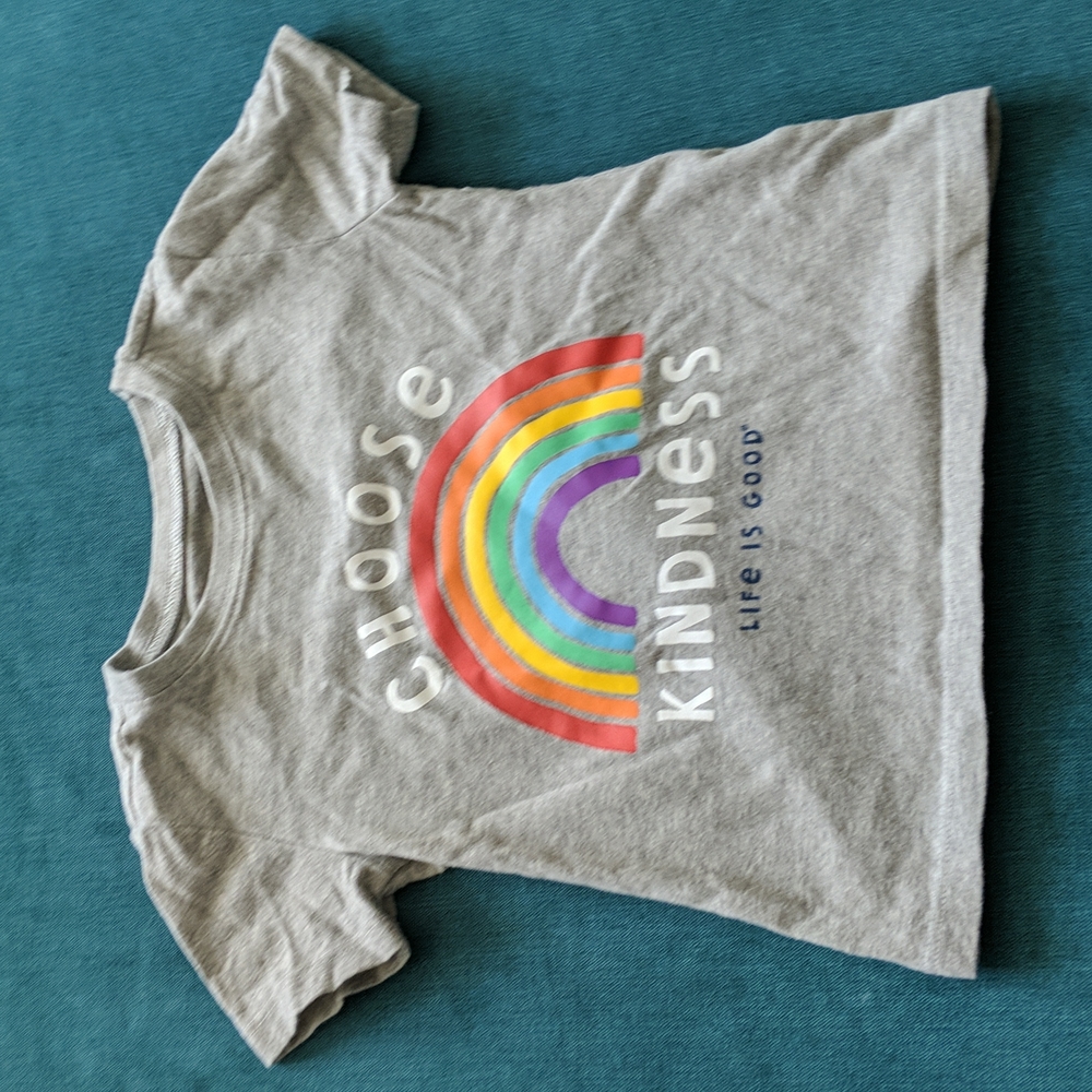 Life is Good toddler tee